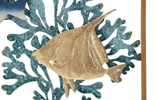 Pannello In Ferro Fish cm 50,2x3,8x50,2 (1)