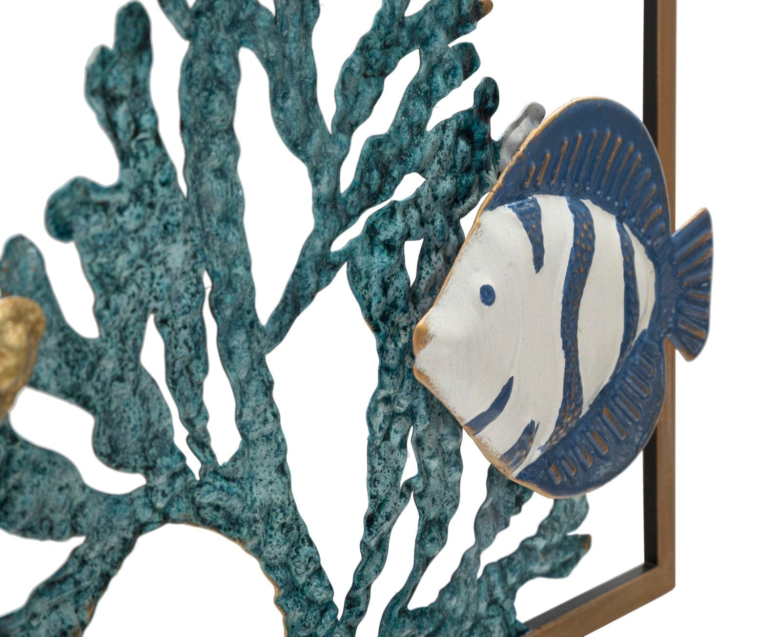 Pannello In Ferro Fish cm 50,2x3,8x50,2 (3)