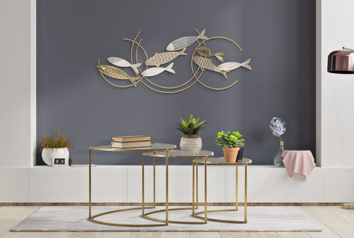 Pannello In Ferro Fishy cm 118x5,7x46,4 (1)