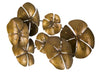 Pannello In Ferro Flowe Goldy -B- cm 80x6x57 (1)