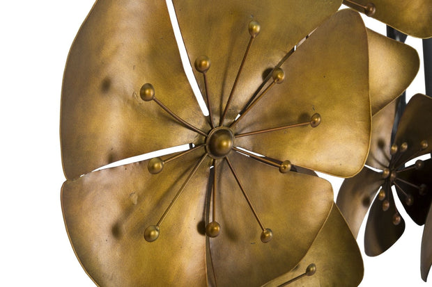 Pannello In Ferro Flowe Goldy -B- cm 80x6x57 (3)