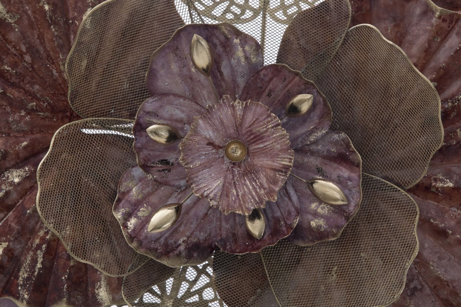 Pannello In Ferro Flowery cm 118x10x58 (2)