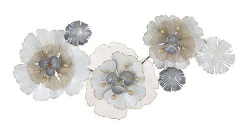 Pannello In Ferro Flowery cm 119x8x60