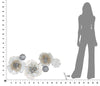 Pannello In Ferro Flowery cm 119x8x60 (9)