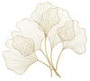 Pannello In Ferro Glam Leaf cm 69x5x62