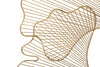 Pannello In Ferro Glam Leaf cm 79x5x68 (1)