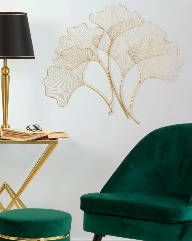 Pannello In Ferro Glam Leaf cm 79x5x68 (4)