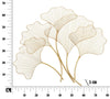 Pannello In Ferro Glam Leaf cm 79x5x68 (5)