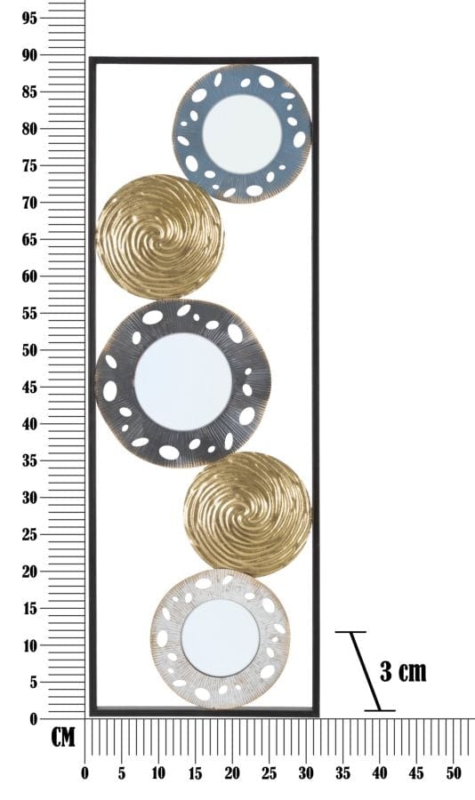 Pannello In Ferro Gloty Ret.-B- cm 31x3x90 (5)