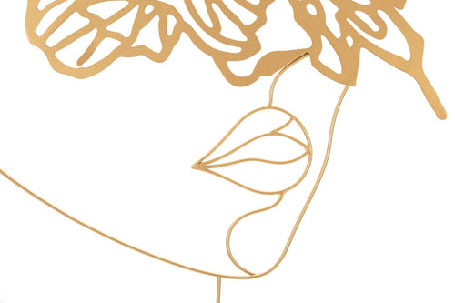Pannello In Ferro Gold Face cm 60x1x80 (1)