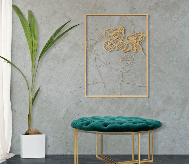 Pannello In Ferro Gold Face cm 60x1x80 (4)