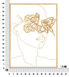 Pannello In Ferro Gold Face cm 60x1x80 (5)