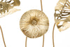 Pannello In Ferro Gold Flowers cm 50x5x50 (2)