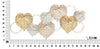 Pannello In Ferro Hearts cm 91x2,5x39,5 (5)