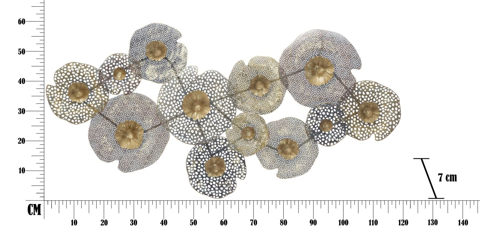 Pannello In Ferro Holes cm 119x7x59,5 (6)