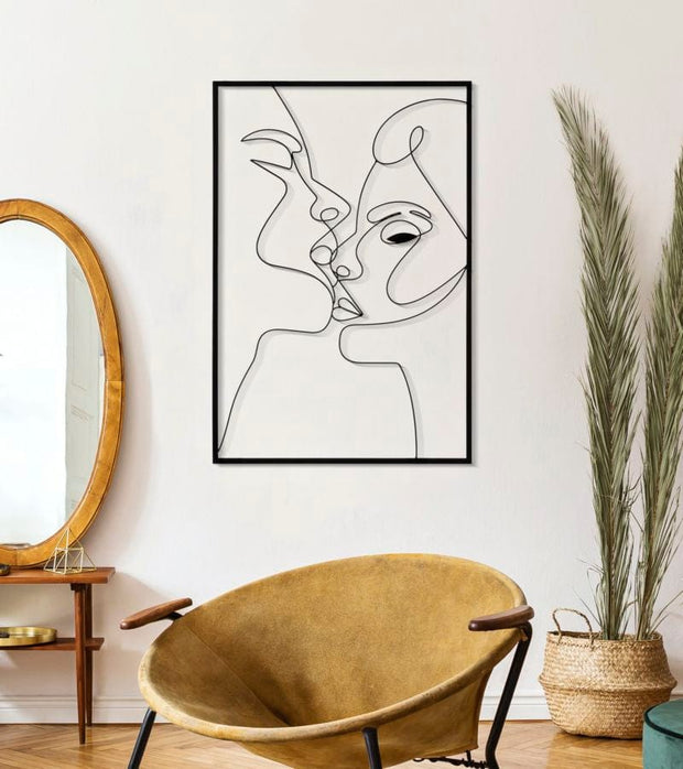 Pannello In Ferro Kiss cm 60x1x90 (4)