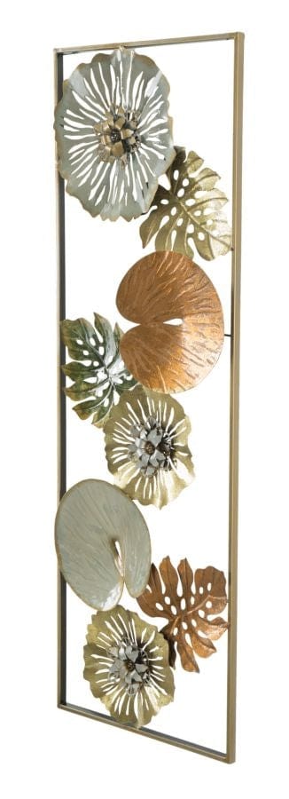 Pannello In Ferro Leaf -A- cm 31,5x3x90 (2)