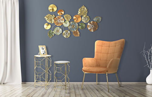 Pannello In Ferro Leaf cm 117x7x74 (1)