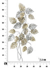 Pannello In Ferro Leaf cm 50x7,5x90,5 (5)