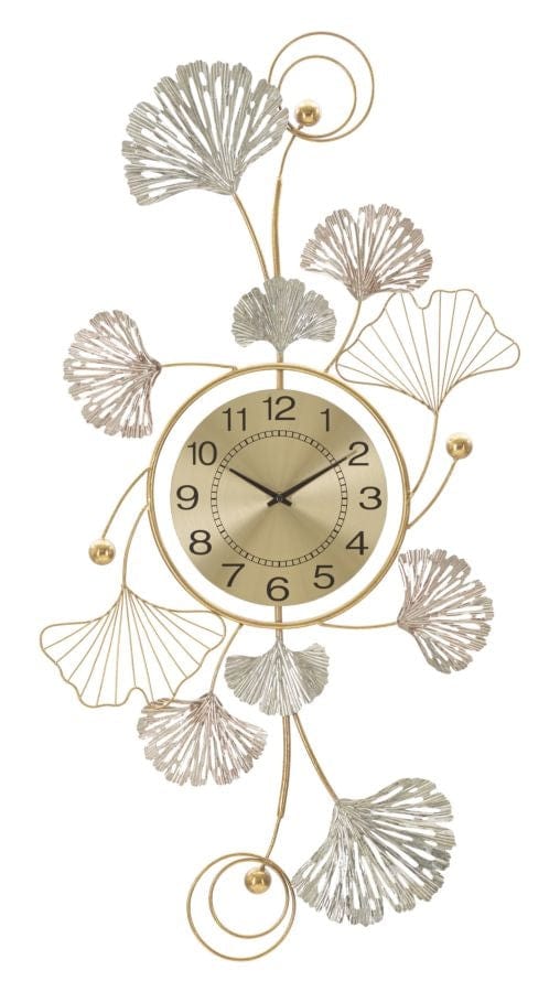 Pannello In Ferro Leavy C/Orologio cm 52,5x3,5x102