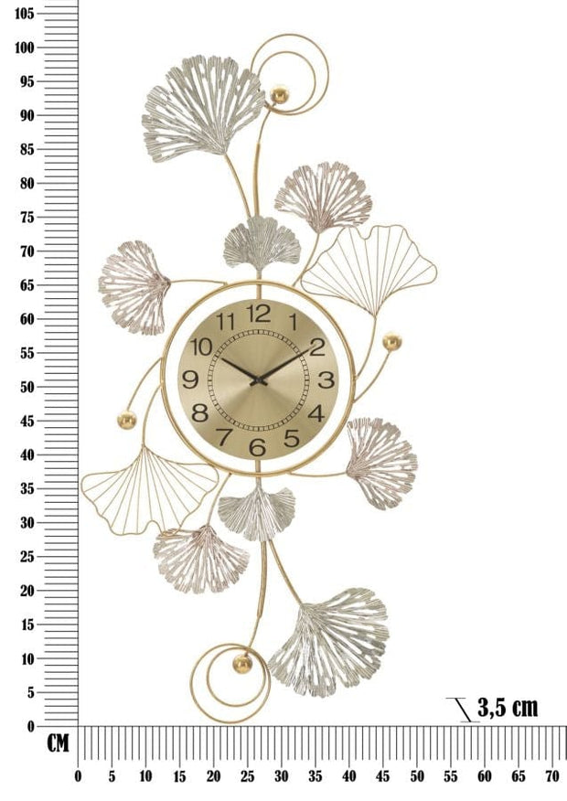 Pannello In Ferro Leavy C/Orologio cm 52,5x3,5x102 (5)