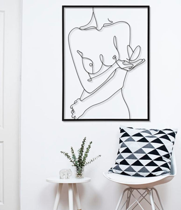 Pannello In Ferro Nudity cm 60x1x80 (4)