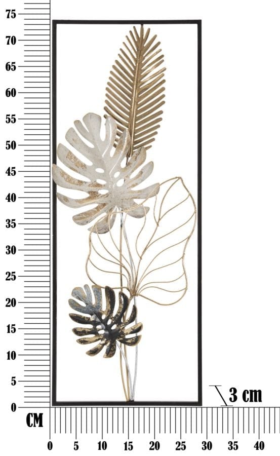 Pannello In Ferro Palm -B- cm 28,5x3x74 (5)