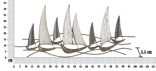 Pannello In Ferro Regata New cm 100x3x44 (5)