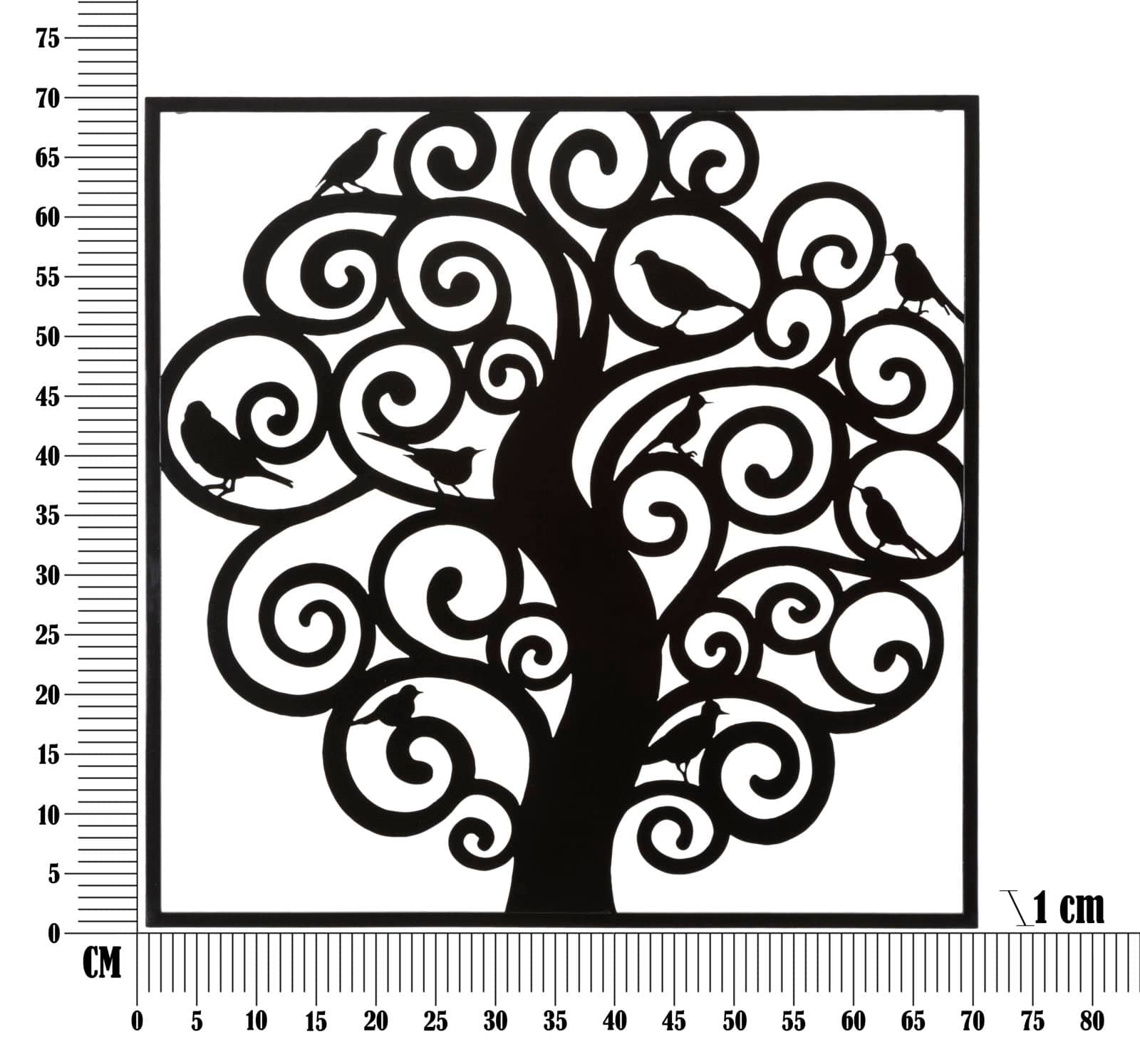 Pannello In Ferro Three cm 70x1x70 (5)