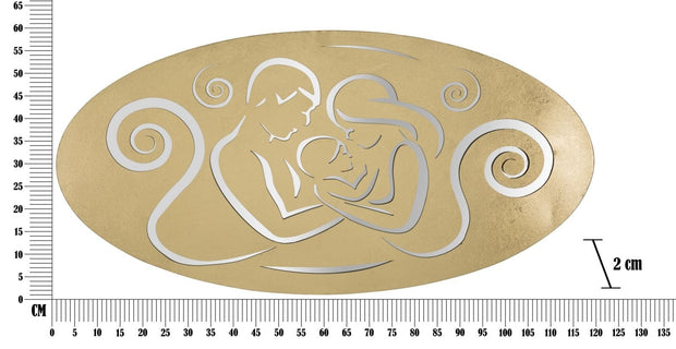 Pannello Nativity Gold -A- cm 120x2x60 (5)