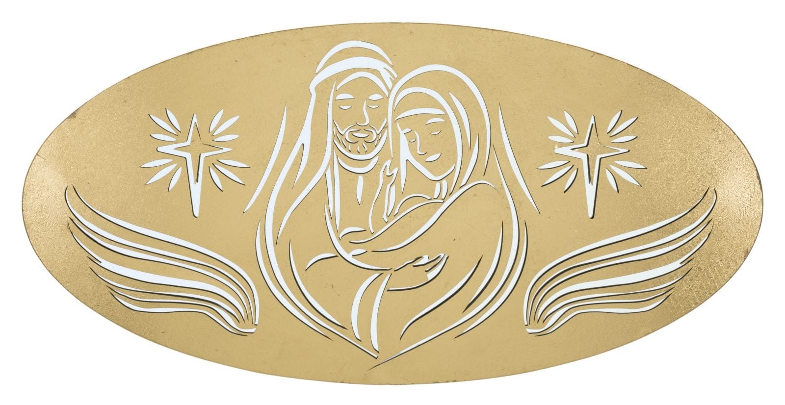 Pannello Nativity Gold -B- cm 120x2x60