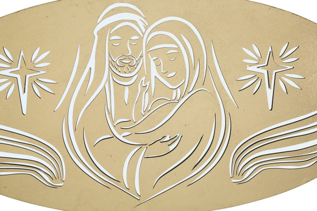 Pannello Nativity Gold -B- cm 120x2x60 (2)