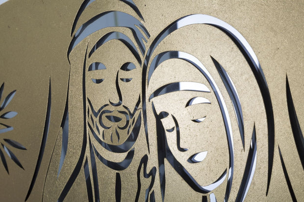 Pannello Nativity Gold -B- cm 120x2x60 (4)