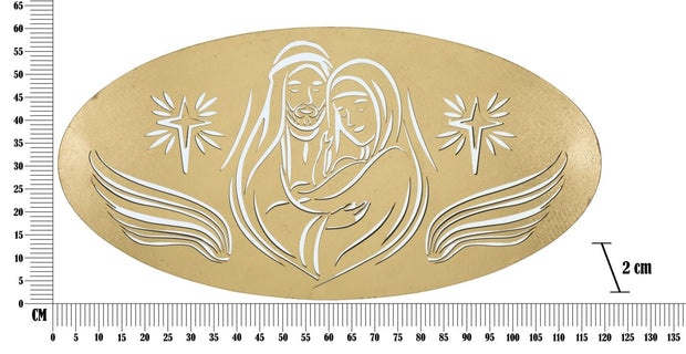 Pannello Nativity Gold -B- cm 120x2x60 (7)