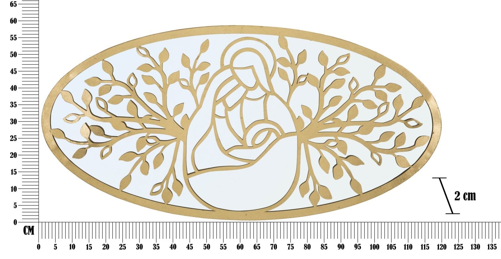 Pannello Nativity Gold -C- cm 120x2x60 (5)