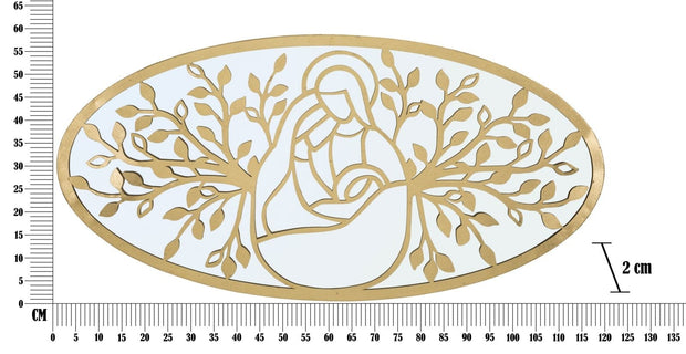 Pannello Nativity Gold -C- cm 120x2x60 (5)