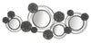 Pannello/Specchio Dark Round cm 117x5,5x49