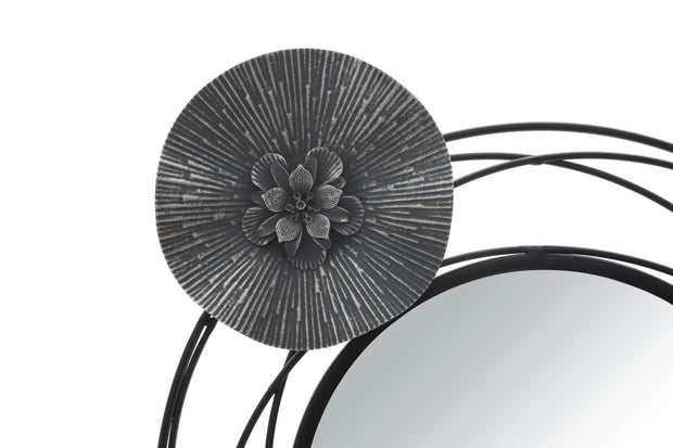 Pannello/Specchio Dark Round cm 117x5,5x49 (3)