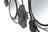 Pannello/Specchio Dark Round cm 117x5,5x49 (5)