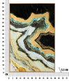 Pannello Vetro C/Cornice Darky cm 60x3,5x90 (6)