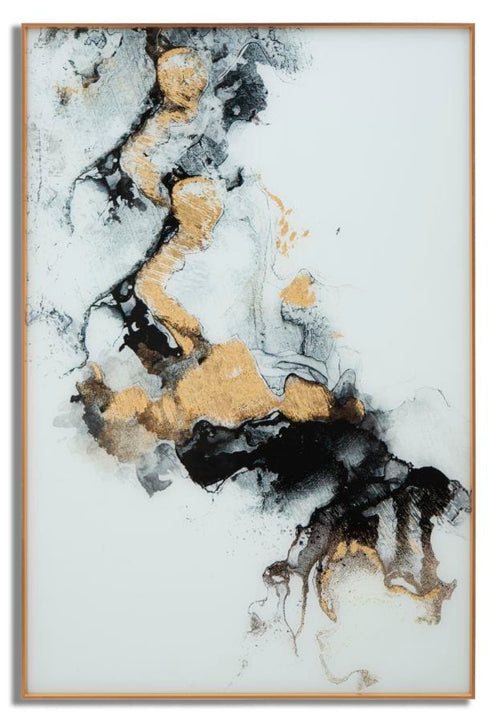 Pannello Vetro C/Cornice Ghost cm 80x3,5x120