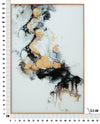 Pannello Vetro C/Cornice Ghost cm 80x3,5x120 (6)
