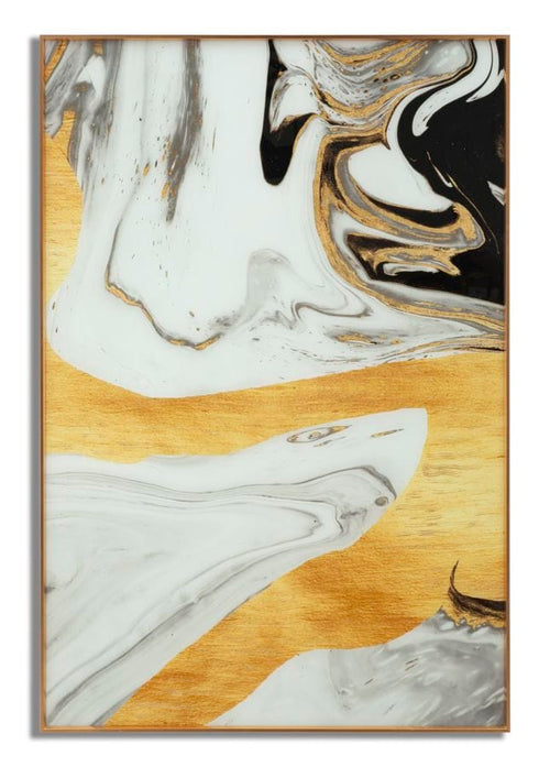 Pannello Vetro C/Cornice Ghostly cm 80x3,5x120