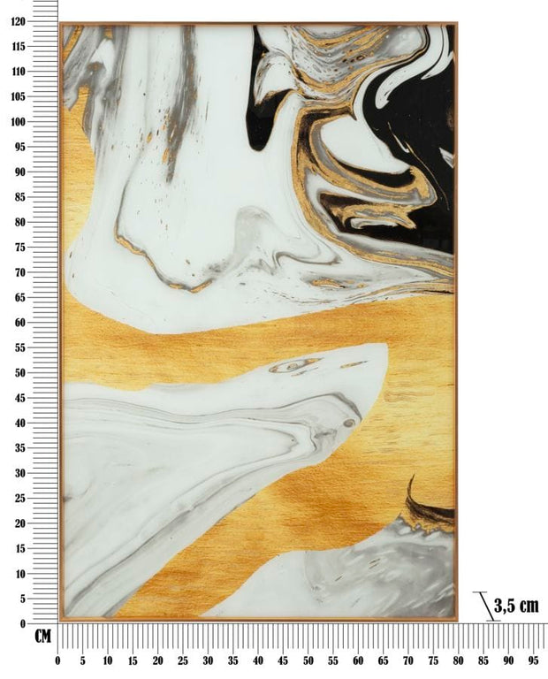 Pannello Vetro C/Cornice Ghostly cm 80x3,5x120 (6)