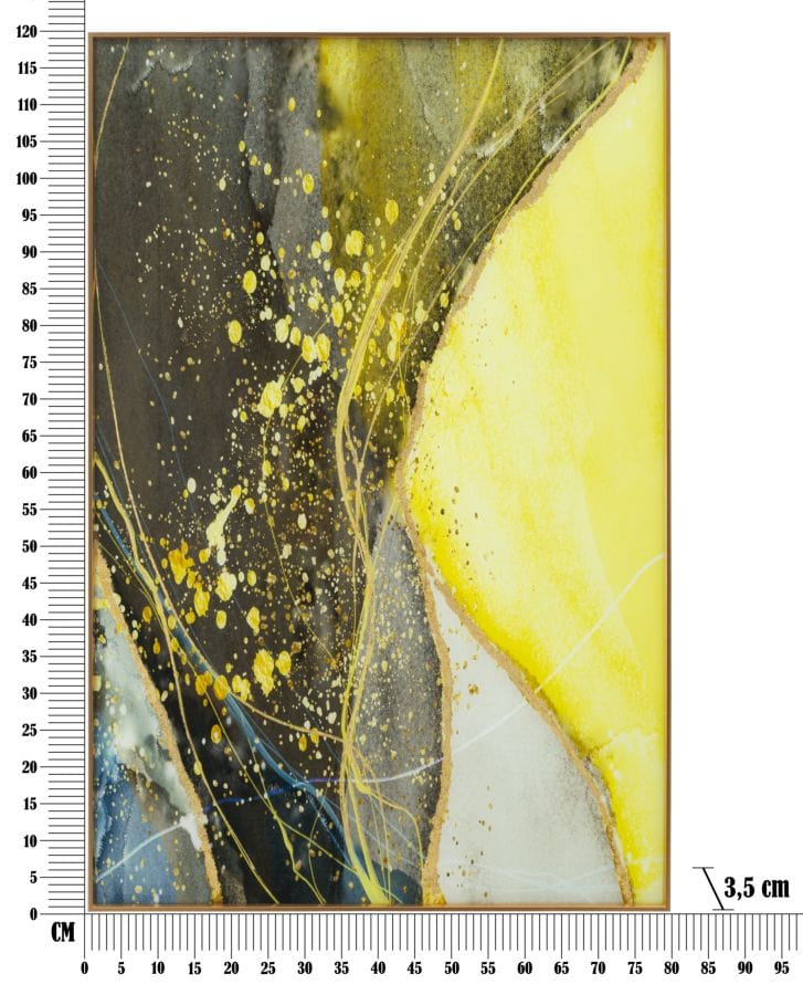 Pannello Vetro C/Cornice Sunny cm 80x3,5x120 (5)