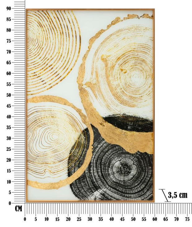 Pannello Vetro C/Cornice Woody cm 60x3,5x90 (6)