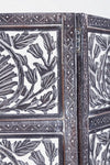 Bizzotto Paravento 3 pannelli Darika Antique Grigio