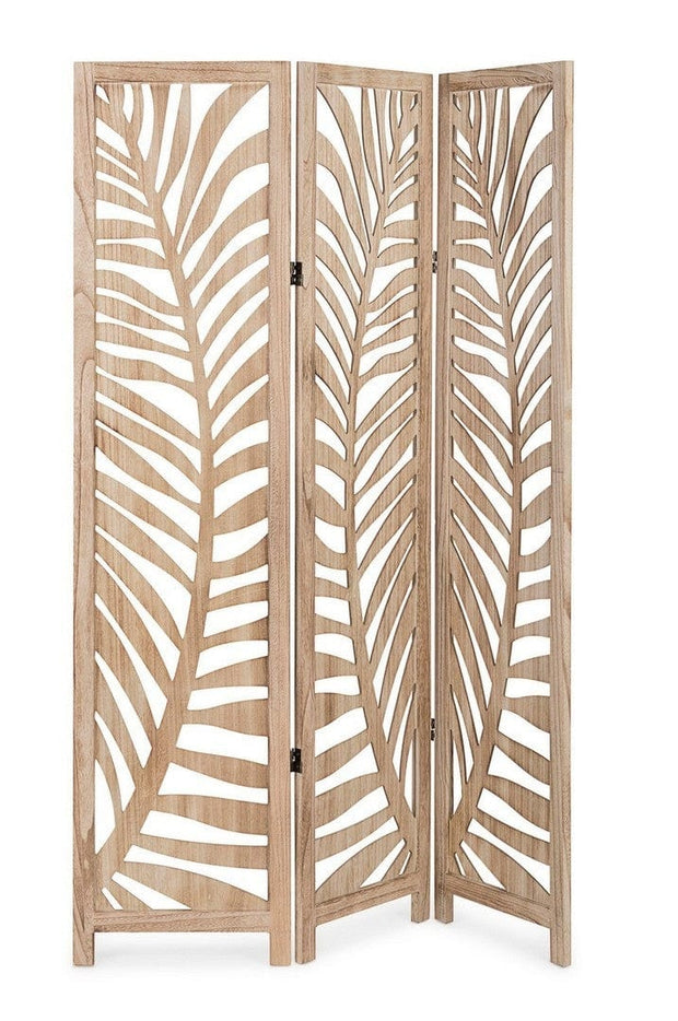Bizzotto Paravento 3 pannelli Fern Naturale