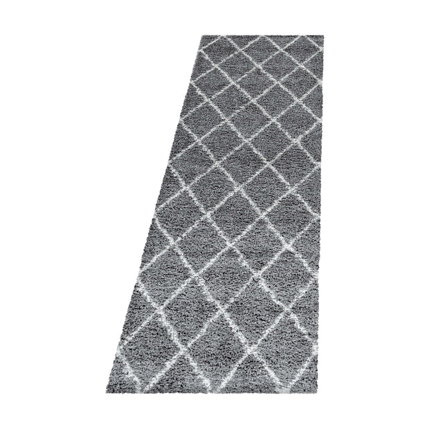 Passatoia Alvor 3401 Geometric Grigio & AYYTPCH-ALVOR3401GREY-TRAVERSA