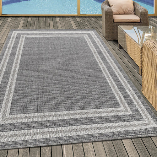 Passatoia Aruba 4901 Border Grigio (1)